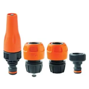 LANCIA DRITTA IN KIT CON PRESA RUBINETTO E RACCORDI PORTAGOMMA