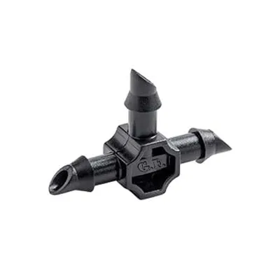 RACCORDO INNESTO "T" PER TUBO CAPILLARE DA MM.4X6