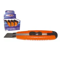 CUTTER GRANDE CON GUIDA IN METALLO IMPUGNATURA DRITTA LAMA MM.18