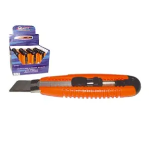 CUTTER GRANDE CON GUIDA IN METALLO IMPUGNATURA DRITTA LAMA MM.18