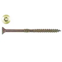 VITI TRUCIOLARE TESTA SVASATA TORX ACCIAIO ZINCATO GIALLO FM-WOOD PRO
