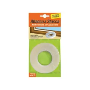 NASTRO VELCRO BIADESIVO PER ZANZARIERE MT.6