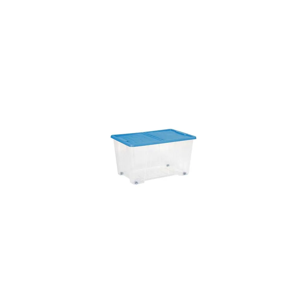 CONTENITORE MULTIUSO MASTERBOX COLORE TRASPARENTE/BLU ART.521