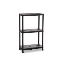 SCAFFALE KIT 3 PIANI NERO ART.141