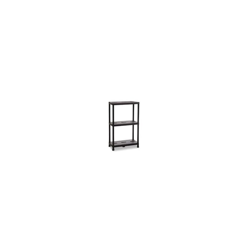 SCAFFALE KIT 3 PIANI NERO ART.141