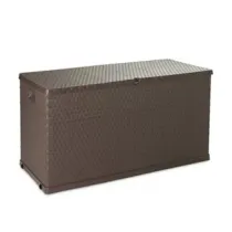 BAULE MULTIUSO RATTAN LT.420 COLORE MARRONE ART.162