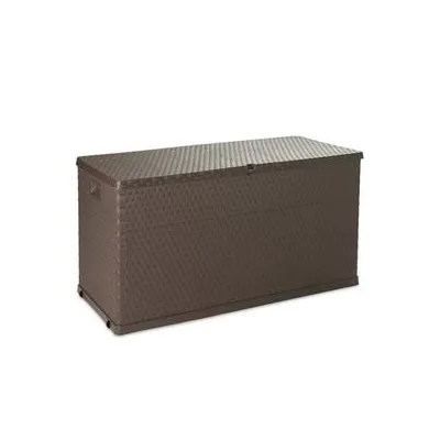 BAULE MULTIUSO RATTAN LT.420 COLORE MARRONE ART.162