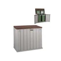 BAULE PORTA ATTREZZI STORA WAY GRIGIO TALPA/MARRONE ART.087