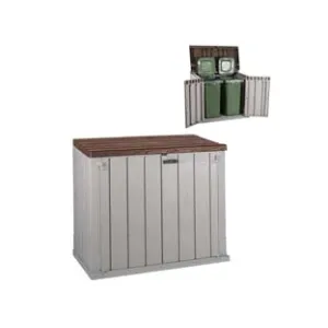 BAULE PORTA ATTREZZI STORA WAY GRIGIO TALPA/MARRONE ART.087