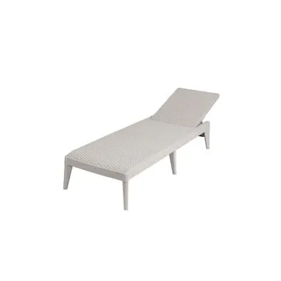 LETTINO NUMANA EFFETTO RATTAN COLORE GRIGIO TALPA ART.950
