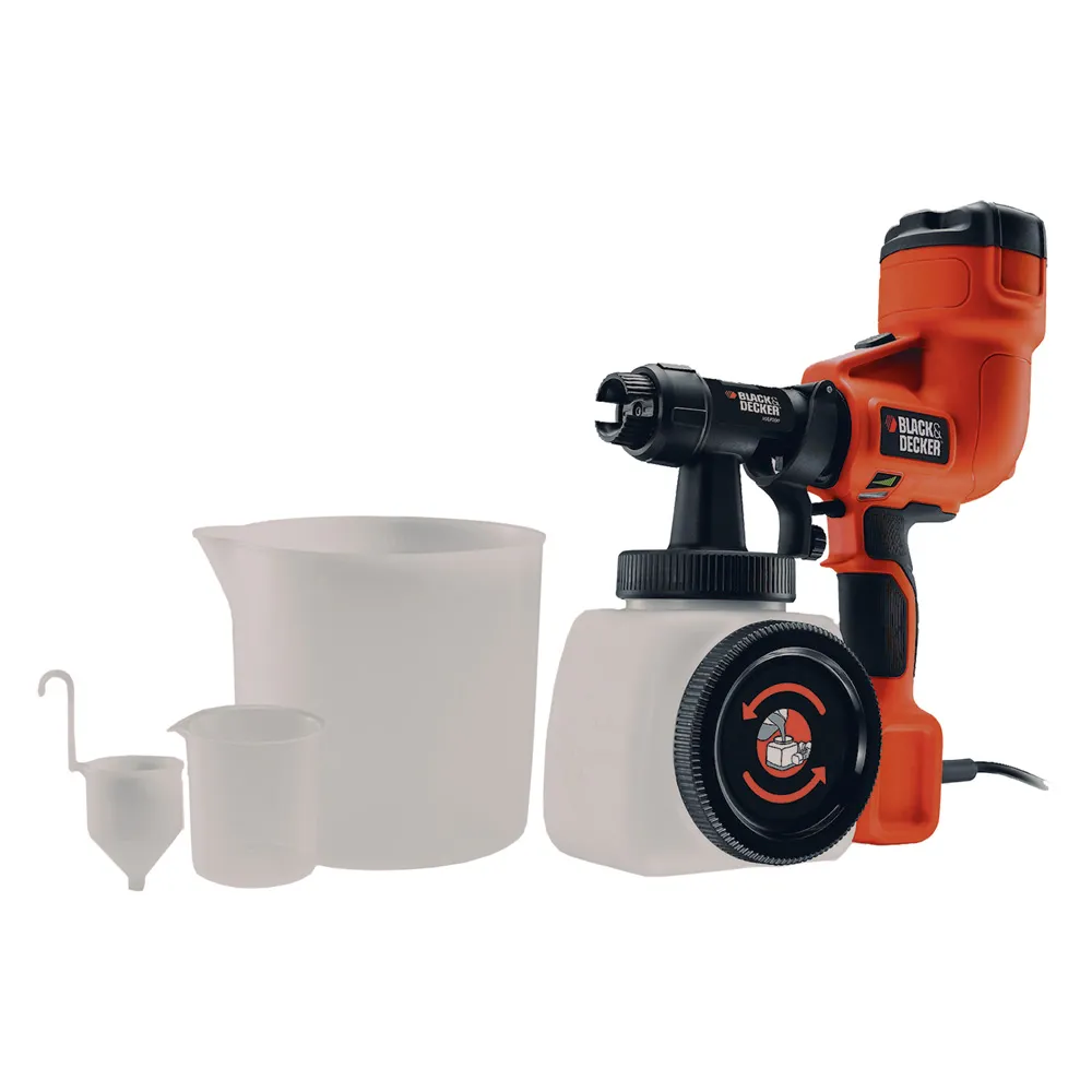 PISTOLA PER VERNICIATURA A SPRUZZO 'HVLP200C-IT' 400 W - barattolo 1200 ml PISTOLA PER VERNICIATURA A SPRUZZO 'HVLP200C-IT' 400 W - barattolo 1200 ml