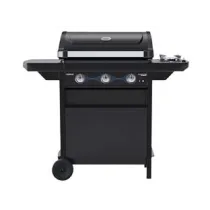 BARBECUE GAS 3 BRUCIATORI + FORNELLO CM.61X35 "COMPACT 3LS DUAL GAS"