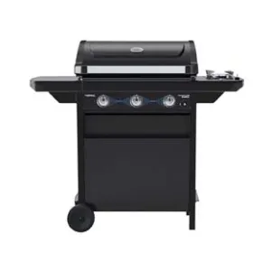BARBECUE GAS 3 BRUCIATORI + FORNELLO CM.61X35 "COMPACT 3LS DUAL GAS"