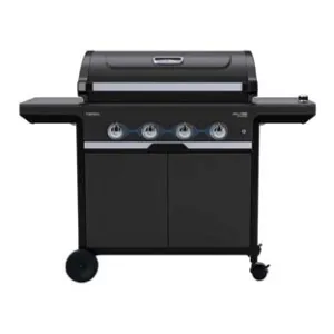 BARBECUE GAS 4 BRUCIATORI + FORNELLO CM.75X40 "SELECT 4 EXSD DUAL GAS"