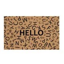 ZERBINO COCCO "HELLO" SPESSORE MM.15