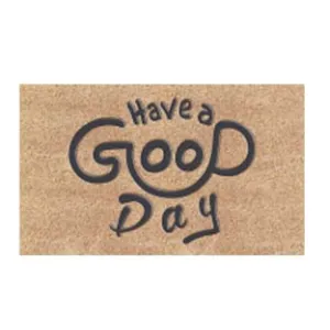 ZERBINO COCCO "HAVE A GOOD DAY" SPESSORE MM.15