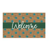 ZERBINO COCCO "WELCOME GREEN" SPESSORE MM.15