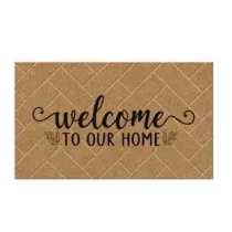 ZERBINO COCCO "WELCOME TO OUR HOME" SPESSORE MM.15