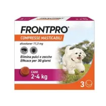 FRONTPRO COMPRESSE MASTICABILI PER CANI KG.2-4