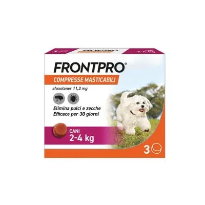 FRONTPRO COMPRESSE MASTICABILI PER CANI KG.2-4
