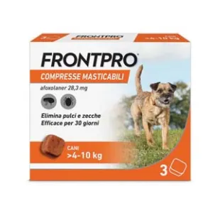 FRONTPRO COMPRESSE MASTICABILI PER CANI KG.4-10