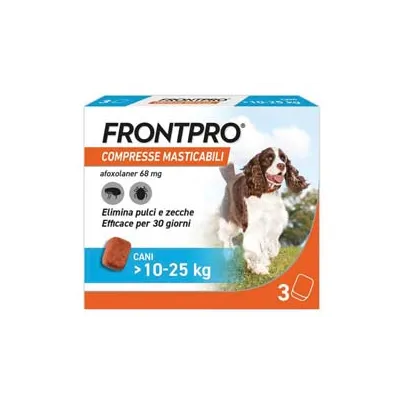 FRONTPRO COMPRESSE MASTICABILI PER CANI KG.10-25