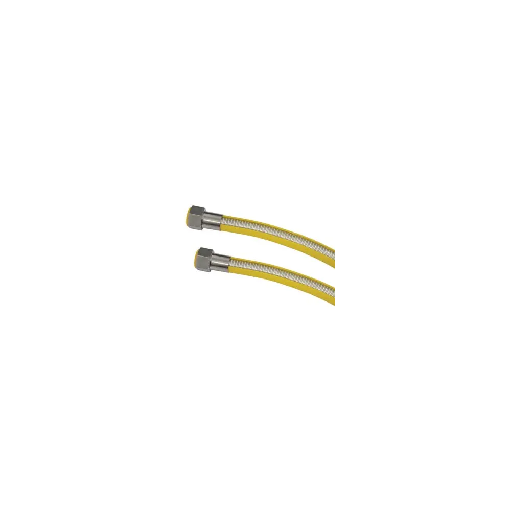 TUBO GAS FLESSIBILE IN ACCIAIO INOX CON GUAINA FF