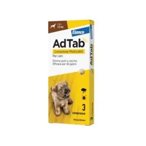 ADTAB COMPRESSE MASTICABILI PER CANI KG.1