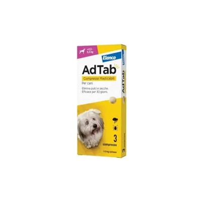 ADTAB COMPRESSE MASTICABILI PER CANI KG.2