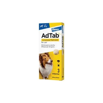 ADTAB COMPRESSE MASTICABILI PER CANI KG.22-45