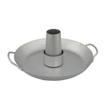 PADELLA SUPPORTO PER POLLO PER BARBECUE