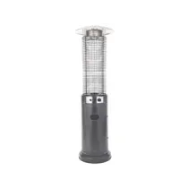 STUFA "PATIO GLASS" 13 KW GRIGIO SCURO