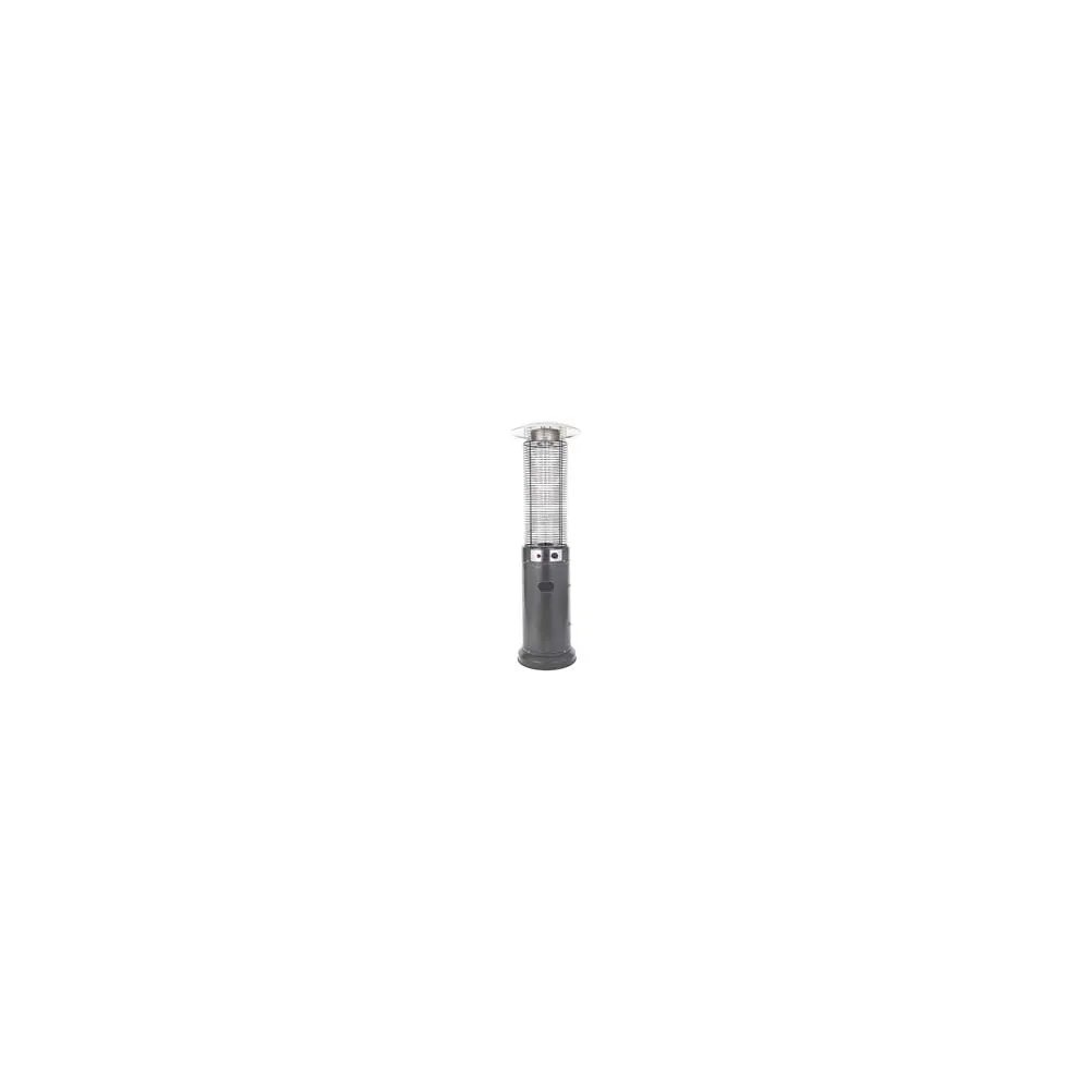 STUFA "PATIO GLASS" 13 KW GRIGIO SCURO