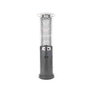 STUFA "PATIO GLASS" 13 KW GRIGIO SCURO