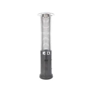 STUFA "PATIO GLASS" 13 KW GRIGIO SCURO