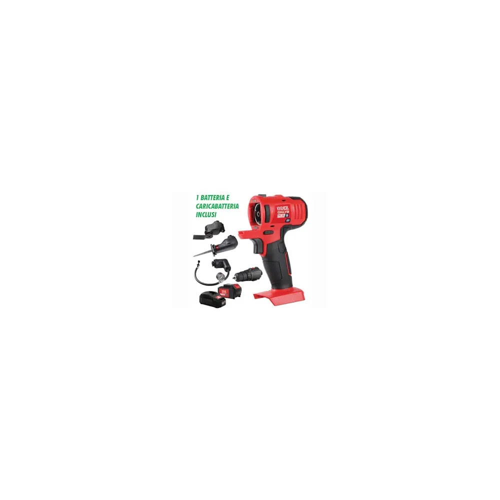 MULTIFUNZIONE 4 IN 1 A BATTERIA 18V ONLY1