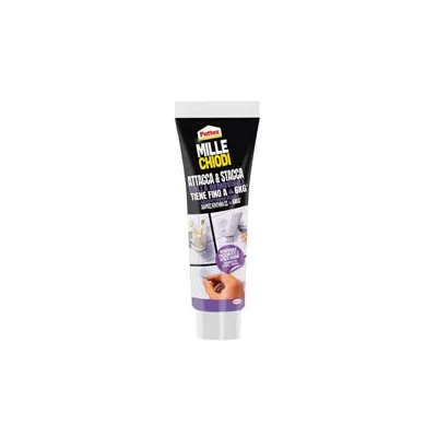PATTEX MILLECHIODI ATTACCA E STACCA TRASPARENTE