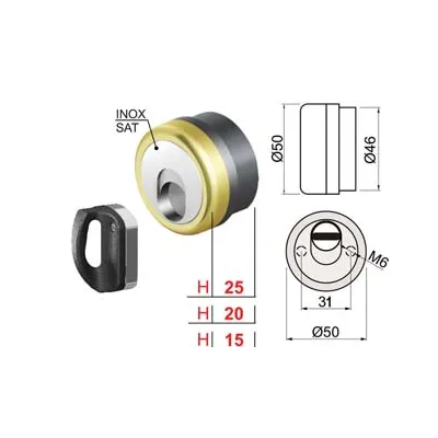 DEFENDER MAGNETICO MAG MONOLITO ANTIACIDO MR503 OTTONATO LUCIDO