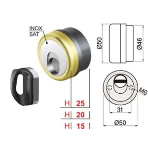 DEFENDER MAGNETICO MAG MONOLITO ANTIACIDO MR503 OTTONATO LUCIDO
