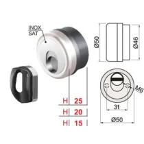 DEFENDER MAGNETICO MAG MONOLITO ANTIACIDO MR503 CROMO SATINATO
