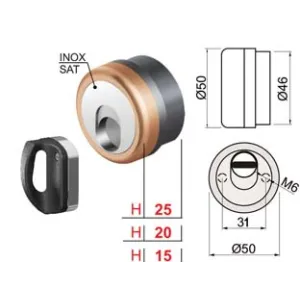 DEFENDER MAGNETICO MAG MONOLITO ANTIACIDO MR503 BRONZATO