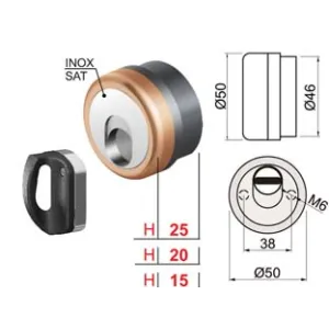 DEFENDER MAGNETICO MAG MONOLITO ANTIACIDO MR500 BRONZATO