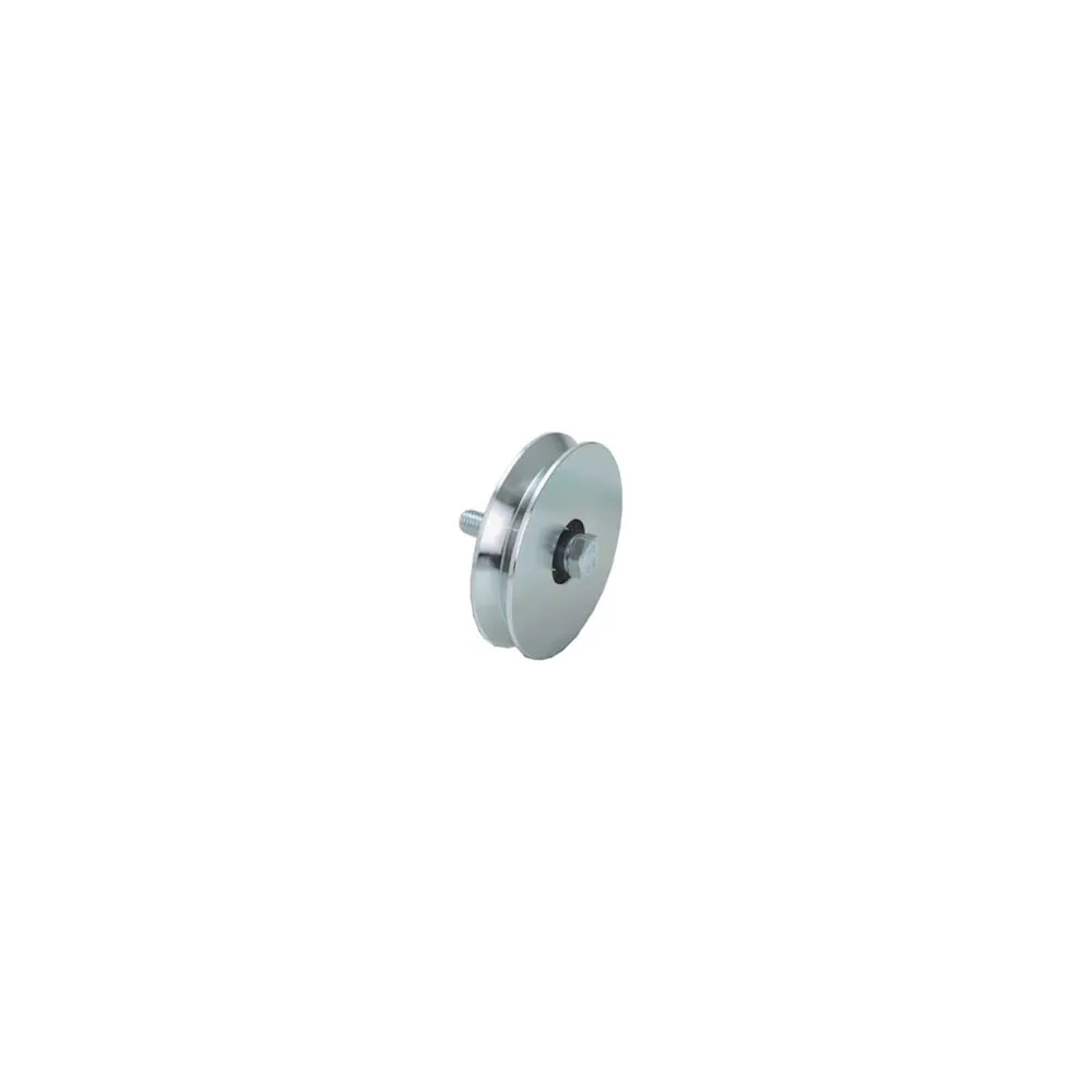 RUOTA CANCELLI GOLA V 1 CUSCINETTO A SFERA ART.402