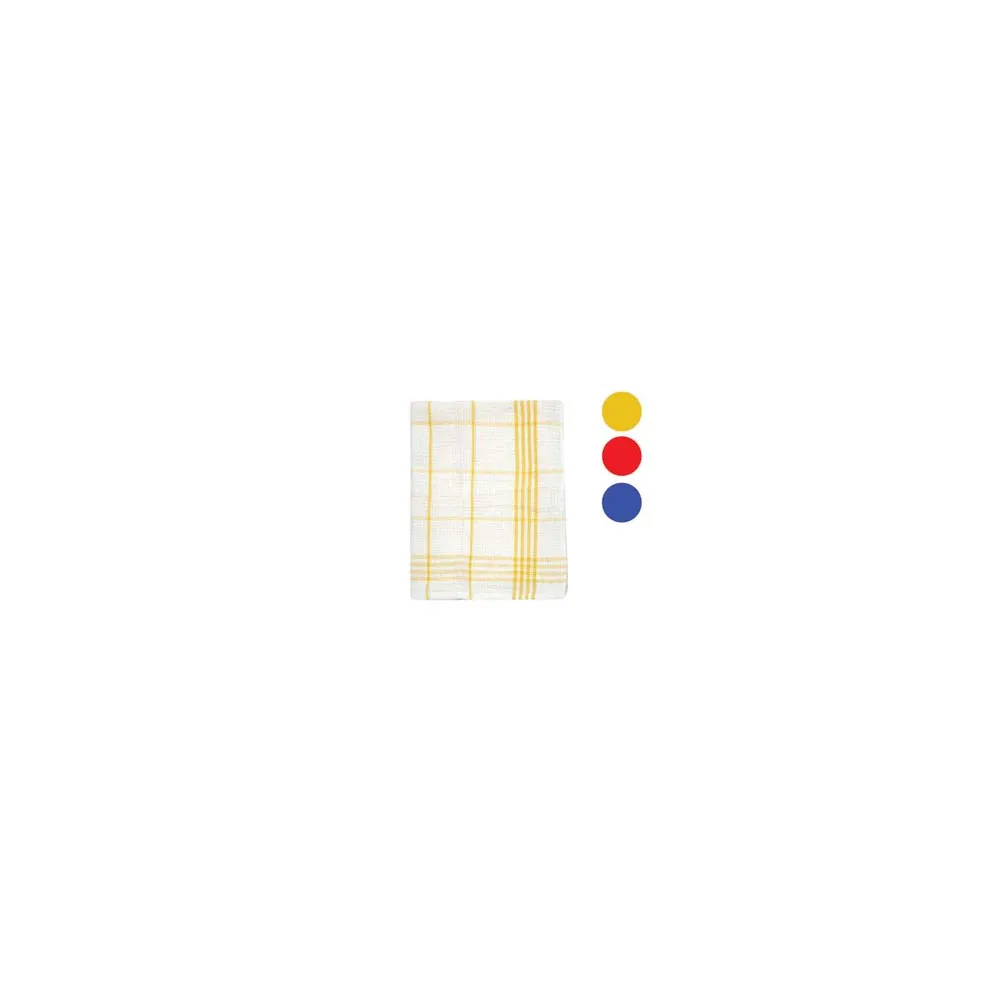 CANOVACCIO PIATTI "WAFFLE" IN COTONE PZ.12
