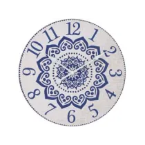 OROLOGIO MURO MANDALA BLU
