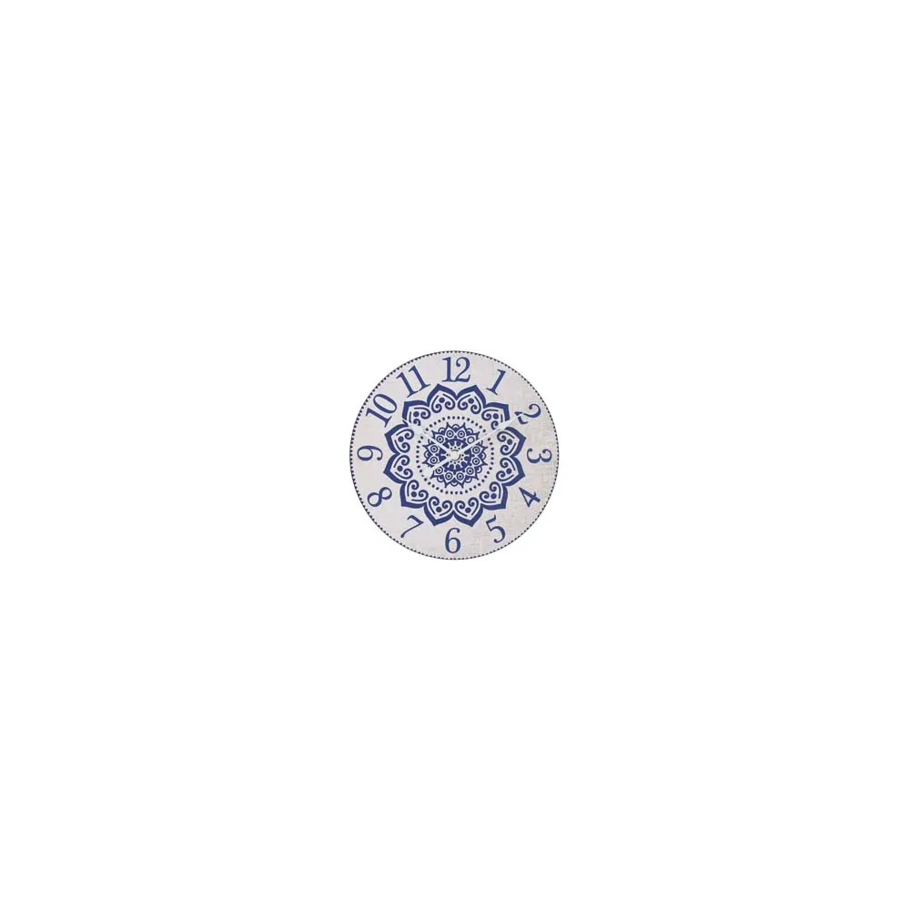 OROLOGIO MURO MANDALA BLU