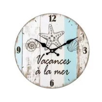 OROLOGIO MURO VACANCES A LA MER