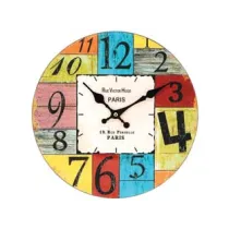 OROLOGIO MURO PARIS COLOR