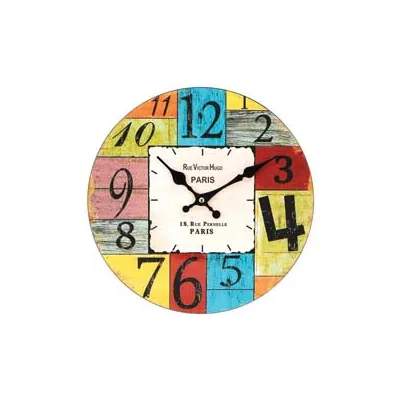 OROLOGIO MURO PARIS COLOR