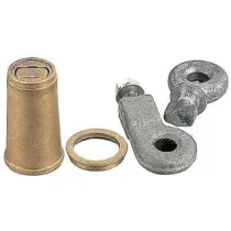 CONO IN OTTONE CON OCCHIOLI PER LUCCHETTO SERRANDA 0A160091080
